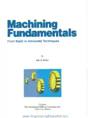 Free Download PDF Books, Machining Fundamentals from Basic To Advanced Techniques