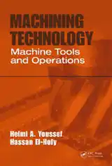 Free Download PDF Books, Machining Technology Machine Tools and Operations