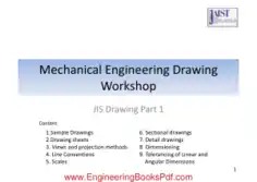 Free Download PDF Books, Mechanical Engineering Drawing Workshop
