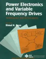 Free Download PDF Books, Power Electronics and Variable Frequency Drives Technology and Applications