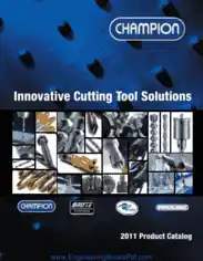 Free Download PDF Books, Innovative Cutting Tool Solutions