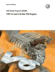 Free Download PDF Books, VW 3.2 and 3.6 liter FSI Engine Service Training Guide