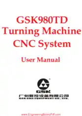 Free Download PDF Books, GSK980TD Turning Machine CNC System User Manual