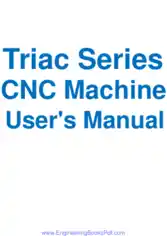 Free Download PDF Books, Triac Series CNC Machine Users Manual