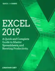 Free Download PDF Books, Excel 2019 A Quick and Complete Guide to Master Spreadsheets and Boosting Productivity