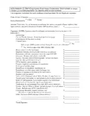 Free Download PDF Books, Self Employed Business Expenses Worksheet Template