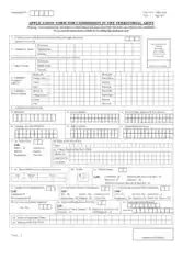 Free Download PDF Books, Army Commission Application Form Template