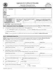 Free Download PDF Books, Citizenship Certificate Application Form Template