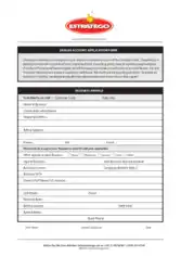 Dealer Account Application Form Template