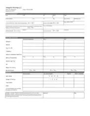 Nursing Job Application Form Template