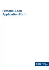 Free Download PDF Books, Personal Bank Loan Application Form Template