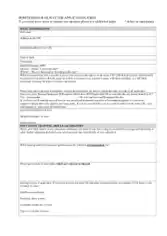 Railway Job Application Form Template