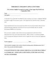 Free Download PDF Books, Teacher Threshold Application Form Template