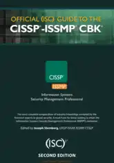 Free Download PDF Books, Official ISC2 Guide To The CISSP ISSMP CBK – Information Systems Security Management Professional, Second Edition