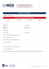 Employee Job Application Form Templates