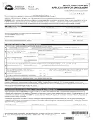 Medical Service Application Form Template