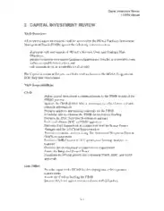 Capital Investment Review Form Template