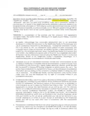 Hipaa Confidentiality Agreement Form Template