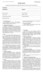 Free Download PDF Books, House Rental Agreement Form Template