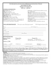 Accounting Reporting Form Template