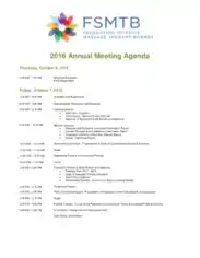 Annual Meeting Agenda