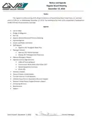 Free Download PDF Books, Regular Board Meeting Notice and Agenda