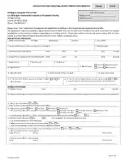 Personal Injury Protection Claim Form Template