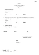 Free Download PDF Books, Small Claim Tribunal Form Template