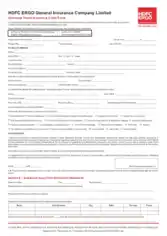 Travel Claim Services Form Template