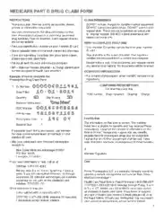 Medicare Durg Claim Form Example Template