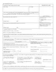 Blank Proof Of Claim Form Template