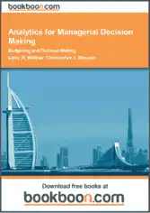 Free Download PDF Books, Analytics For Managerial Decision Making Book, Pdf Free Download