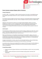 Free Download PDF Books, Computer Hardware Engineer Job Description Template