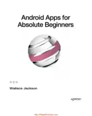 Android Apps for Absolute Beginners, Android App Development Books