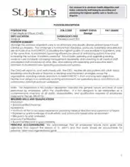 Clinical Medical Quality Officer Job Description Example