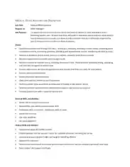 Free Download PDF Books, Assistant Medical Office Manager Job Description