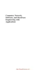 Free Download PDF Books, Computer Network Software And Hardware Engineering With Applications