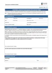 Free Download PDF Books, Job Application Review Form PDF Template