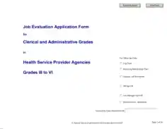 Free Download PDF Books, Job Evaluation Application Form Template