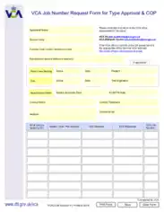 Free Download PDF Books, Job Request Application Template