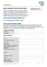 Free Download PDF Books, Standard Job Application Form Sample Template