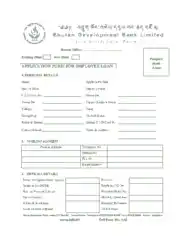 Free Download PDF Books, Employee Loan Application Form Template
