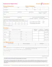 Professional Employee Application Form Template