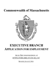 Standard Employment Application1 Template