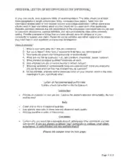 Free Download PDF Books, Personal Letter of Recommendation Template