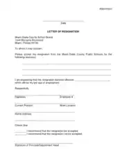 Free Download PDF Books, School Board Resignation Letter Template