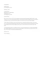 Immediate Internship Resignation Notice Letter Template