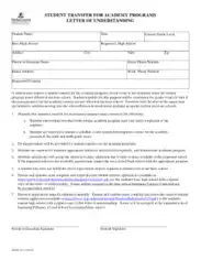 Free Download PDF Books, High School Student Transfer Letter Template