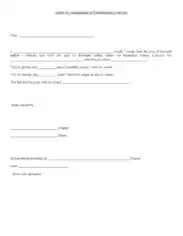 Free Download PDF Books, Letter of Termination of Employment Contract Template