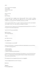 Security Service Termination Letter Template